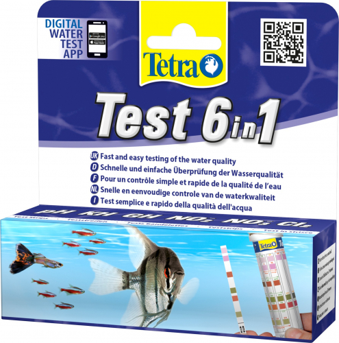 Recensioni su Tetra test per la qualità dell'acqua 6 in 1